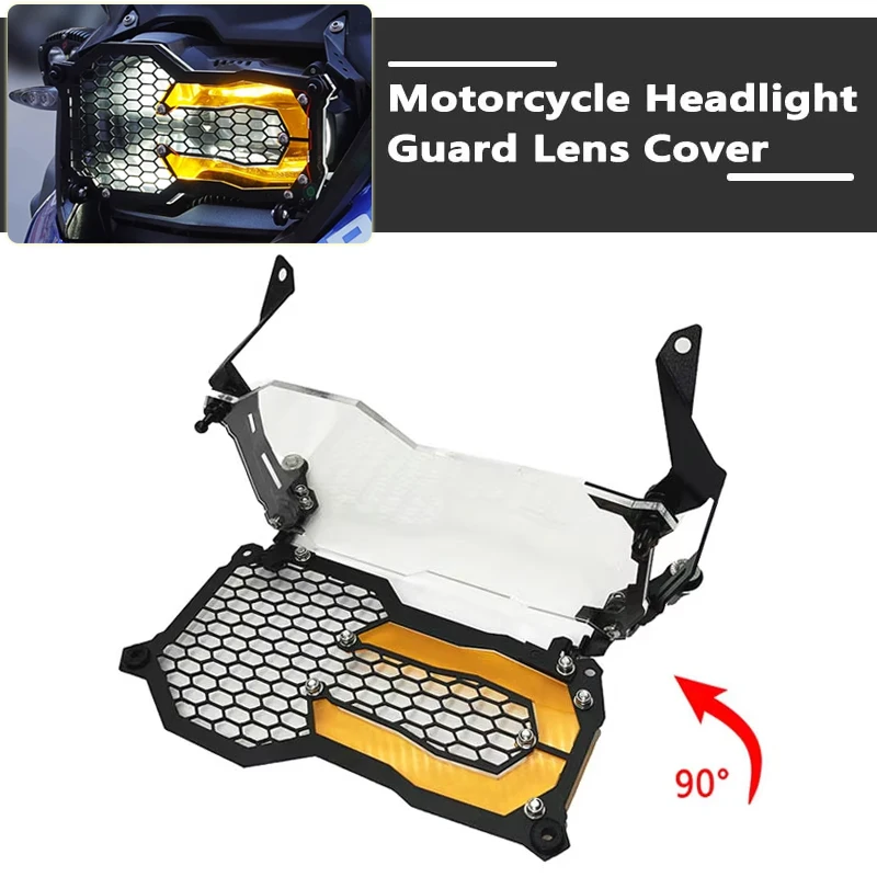 Для BMW R1250GS R1200GS R1250 GS LC ADV R 1200GS Adventure 2014-2023 2021 2022 Защитная решетка для фар крышка