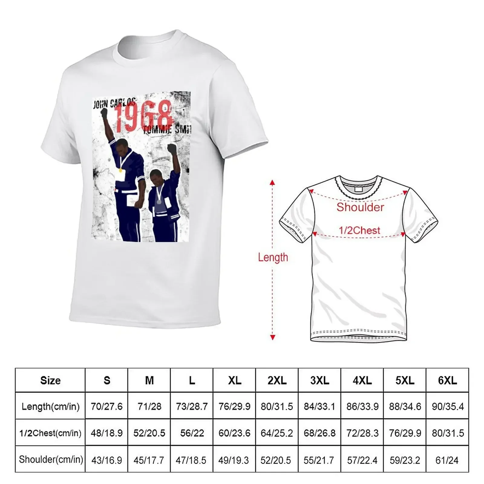Футболка Tommie Smith and John Carlos мужская футболка летняя одежда больших размеров