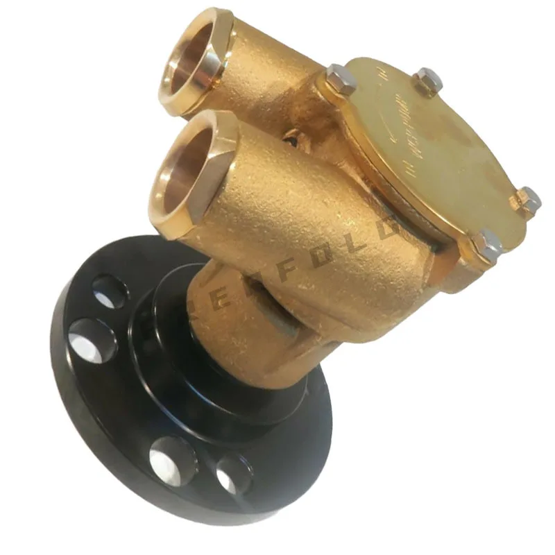 Для двигателей Volvo Penta OMC V8 сырой водяной морской насос бронзовое крепление