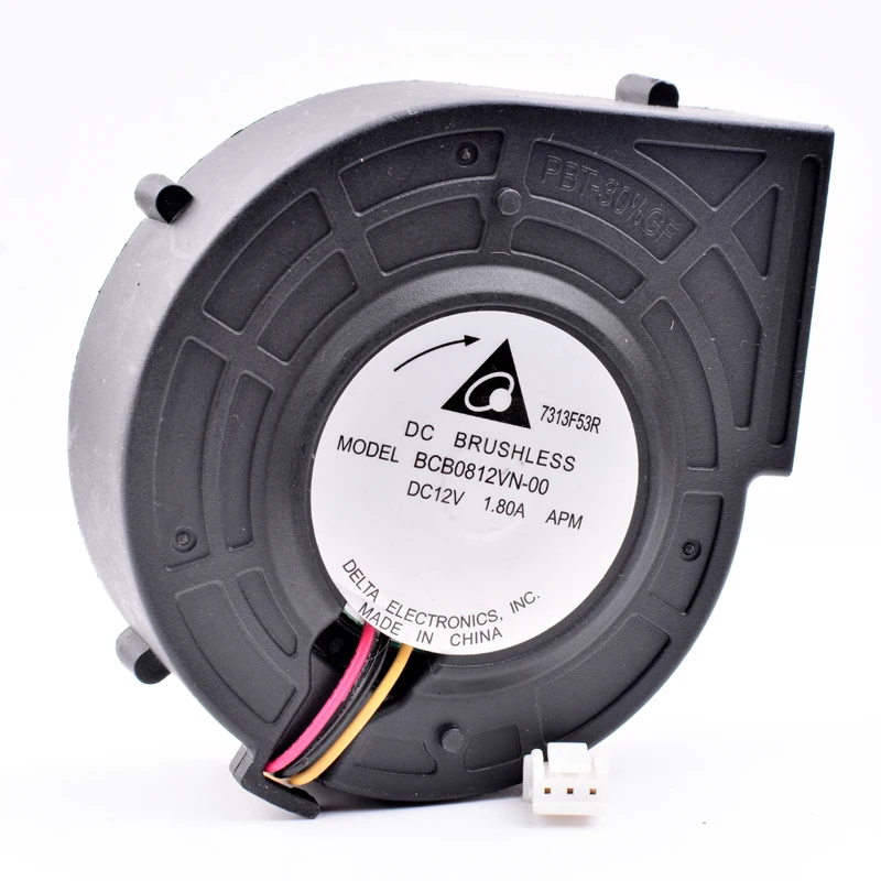 Совершенно новый оригинальный Φ 8 см 80 мм вентилятор 12 В постоянного тока 1,80 а 3 линии объемного вентилятора для проектора