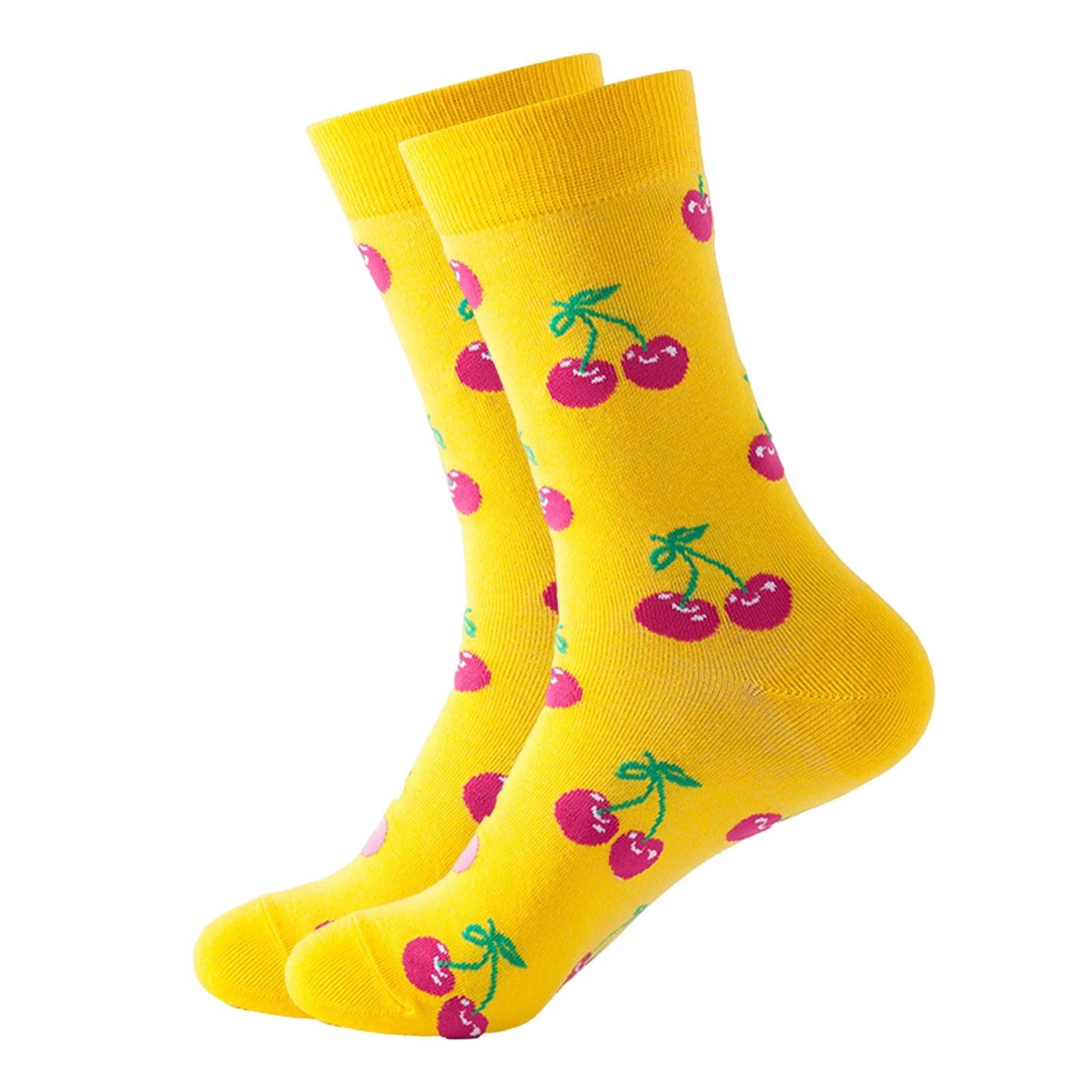 

Забавные женские цветные носки с сильной пластичностью и теплой фиксацией, подарок для друзей, семьи, соседей