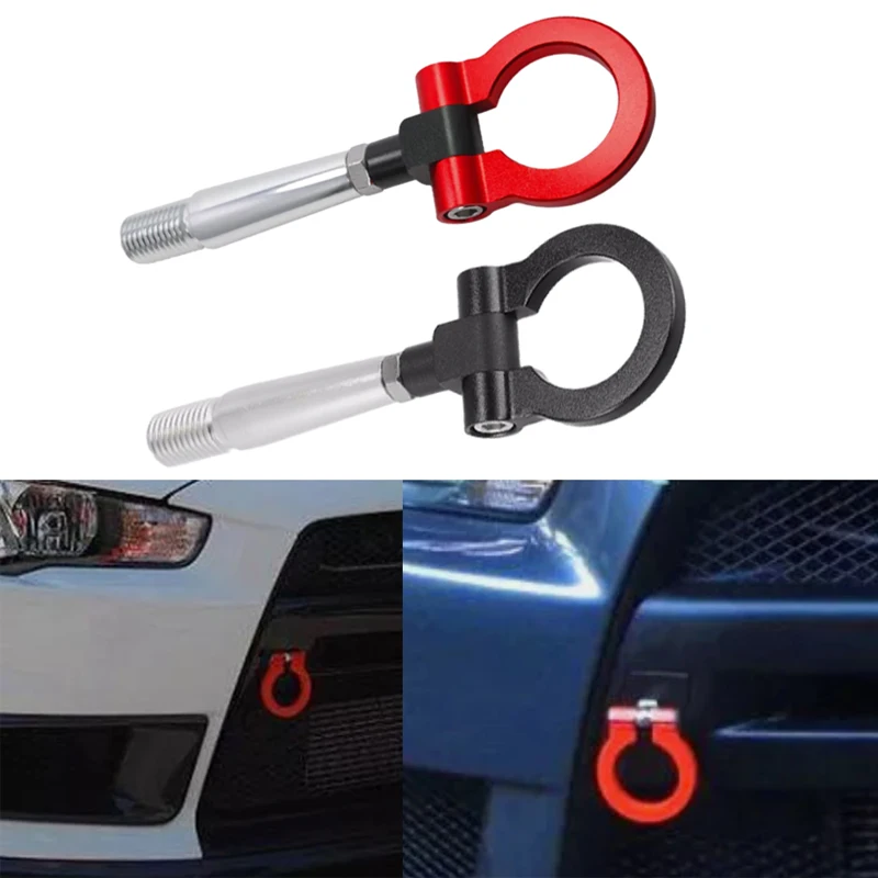 Автомобильный Буксировочный крючок с кольцом для Mitsubishi Lancer EX/ Evo 10/Lancer Ralliart 2008-2016