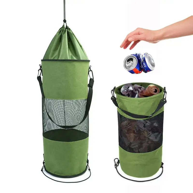 

Контейнер для мусора для лодок, прочный Сетчатый Контейнер для хранения мусора для кораблей, аксессуары для лодок, для рыбалки, песочной бал...