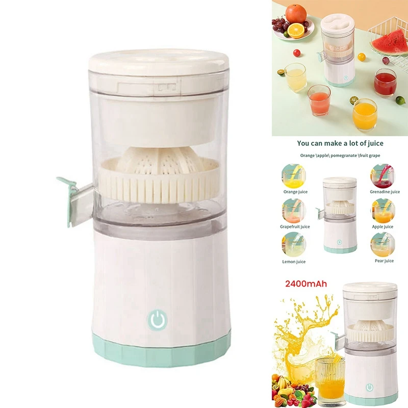 

1 Piece Juicer Portable USB Orange Juicer Rechargeable Multifunctional Household Machine 2400Mah