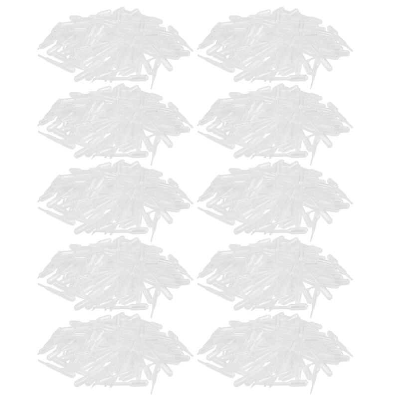 

300PCS Graduated Pipettes Dropper Polyethylene (0.5Ml)