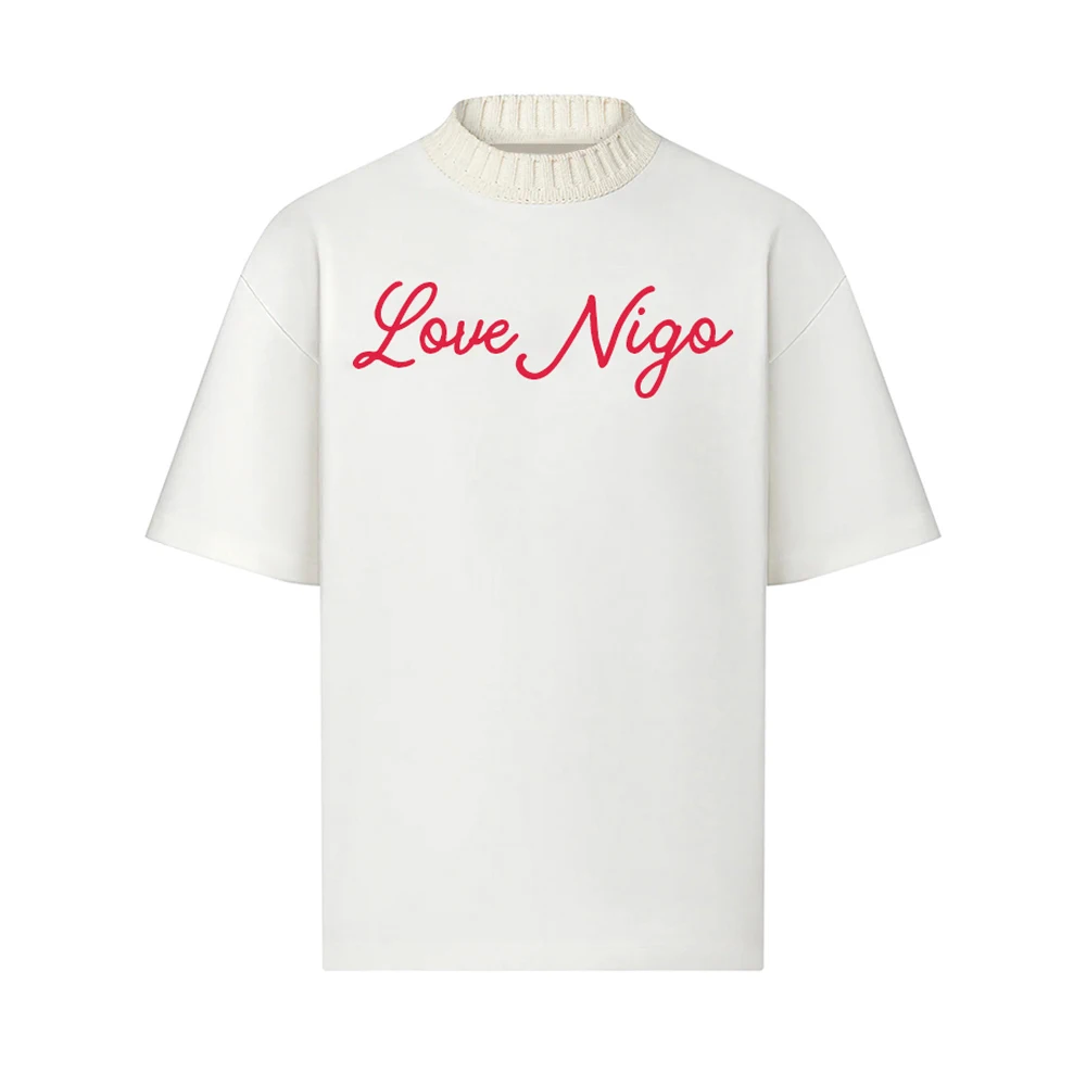 

NIGO Embroidred Mockneck Tee T-shirt #nigo5359