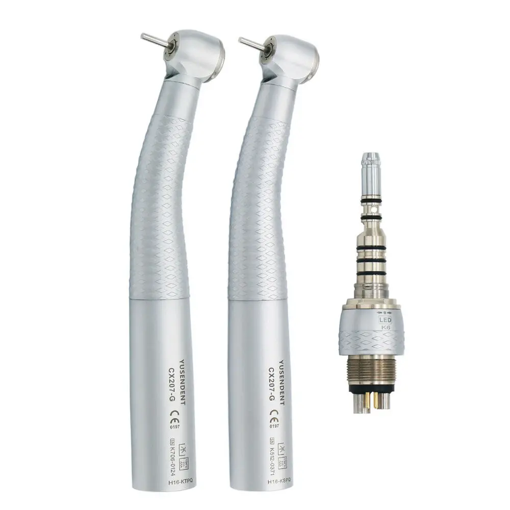 

COXO Dental Fiber Optic LED High Speed Fit for KaVo LED Coupling Standard Torque Big Head Quick Cpoupler