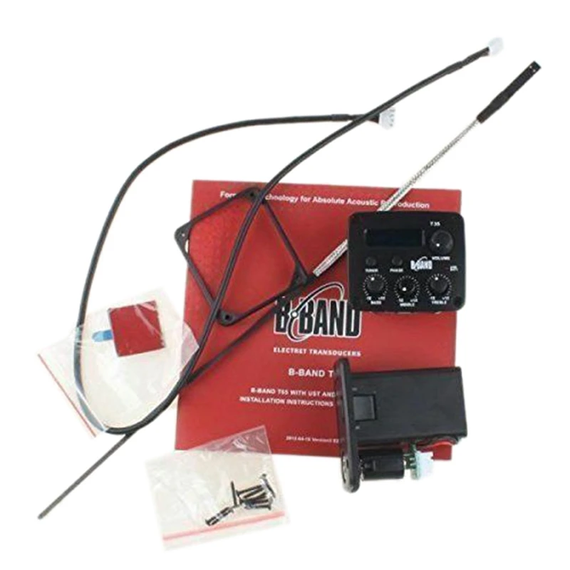 

Acoustic Guitar Pickup Systems Kit General B Band T35 3-Band Eq With Tuner