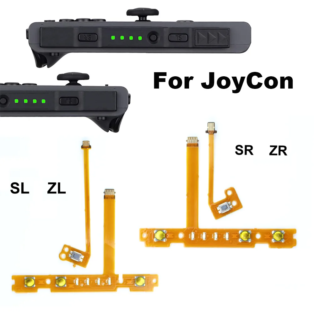 

Repair SL SR ZL ZR L Button Ribbon Flex Cable for Nintendo NS Switch Joy-Con L R Button Key for JoyCon Controller parts