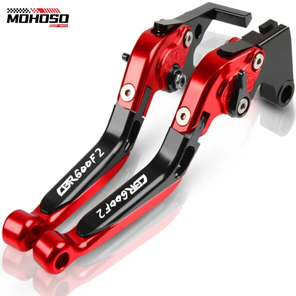 

Motorcycle CNC Brakes Adjustable Folding Extendable Clutch Brake Handle Levers For HONDA CBR600 F2 1991 -1994