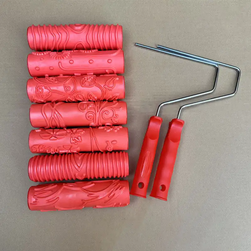 Ролик для тиснения текстурная краска текстурное Художественное покрытие