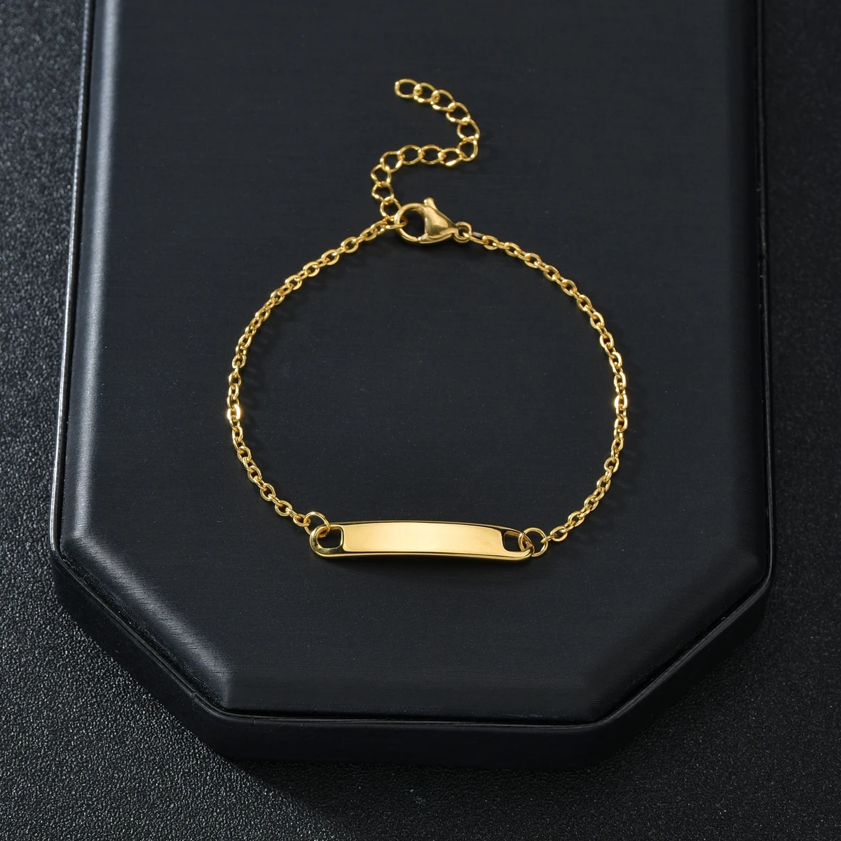 Браслет-цепочка Freeteeme в стиле панк для женщин мужчин детей нержавеющая сталь