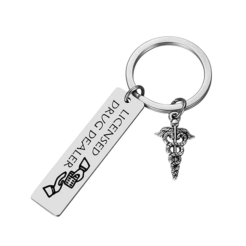 

Keepsake Gifts Graduation Keychain Rx Pharmacy Student Hanging Inspirational Personalized Nurses 2021 Presents Ring