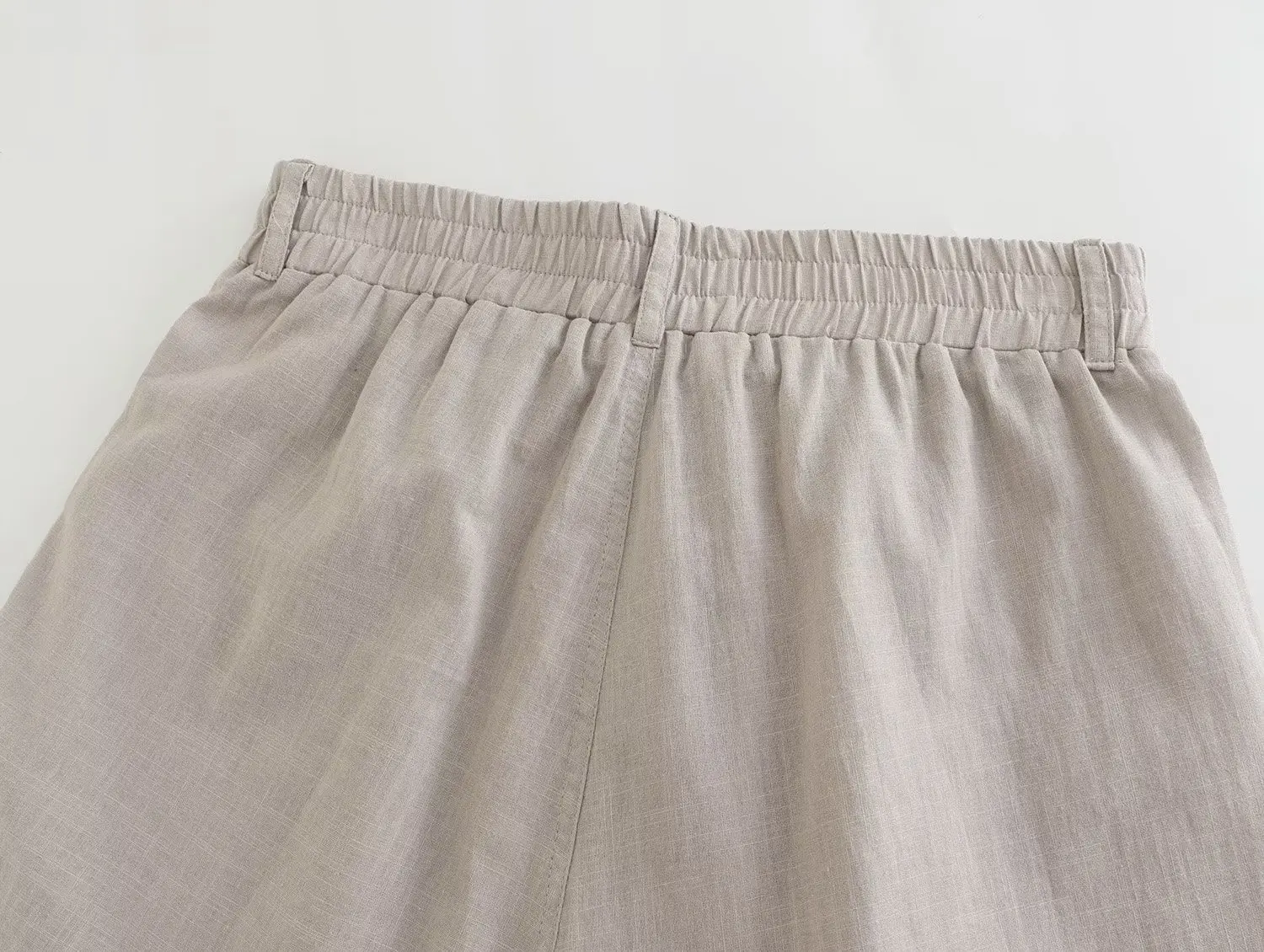 Elmsk Japanese Solid Color Loose Bermuda Shorts Fashion Simple Summer  Harem Casual Shorts Women