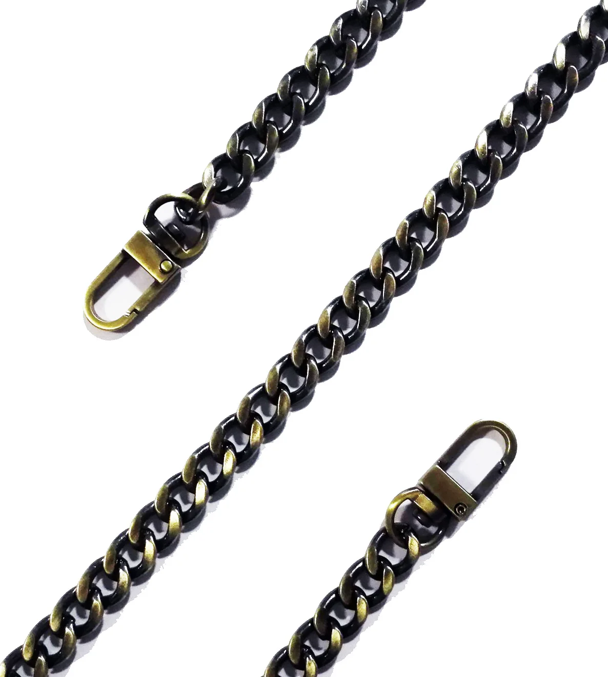 20cm-160cm Metal Chain For Bag Strap Purse Chain Bags Straps for Crossbody Handbag Handles Bag Parts & Accessories