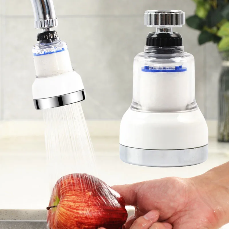 

1pc Tap Aerator Adjustable Water Level Faucet Durable ABS Shower Head Filter Adapter Kitchen Bathroom Accessories