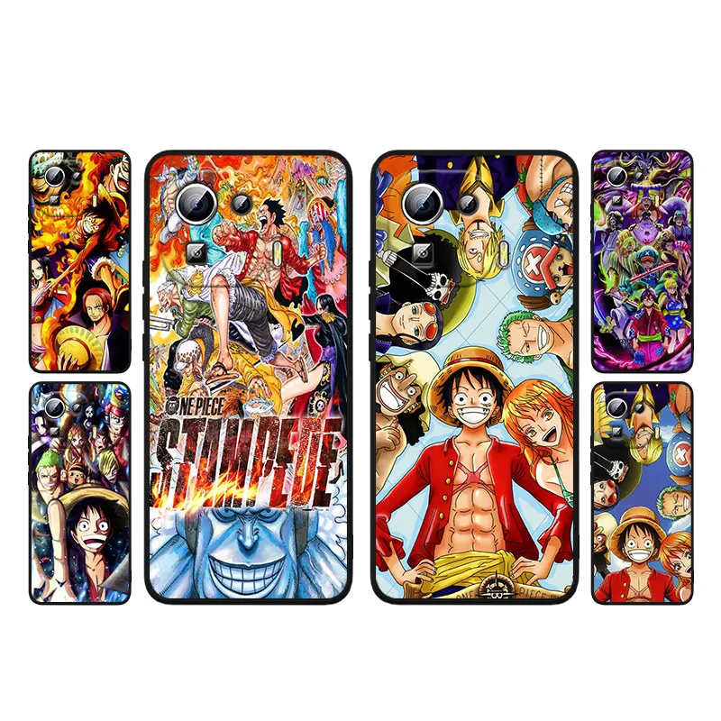 

Popular Japanese Anime One Piece Phone Case Xiaomi Mi 12 12X 11T 11 11i 10i 10T 10S Note 10 9 Lite Ultra 5G Silicone TPU Cover