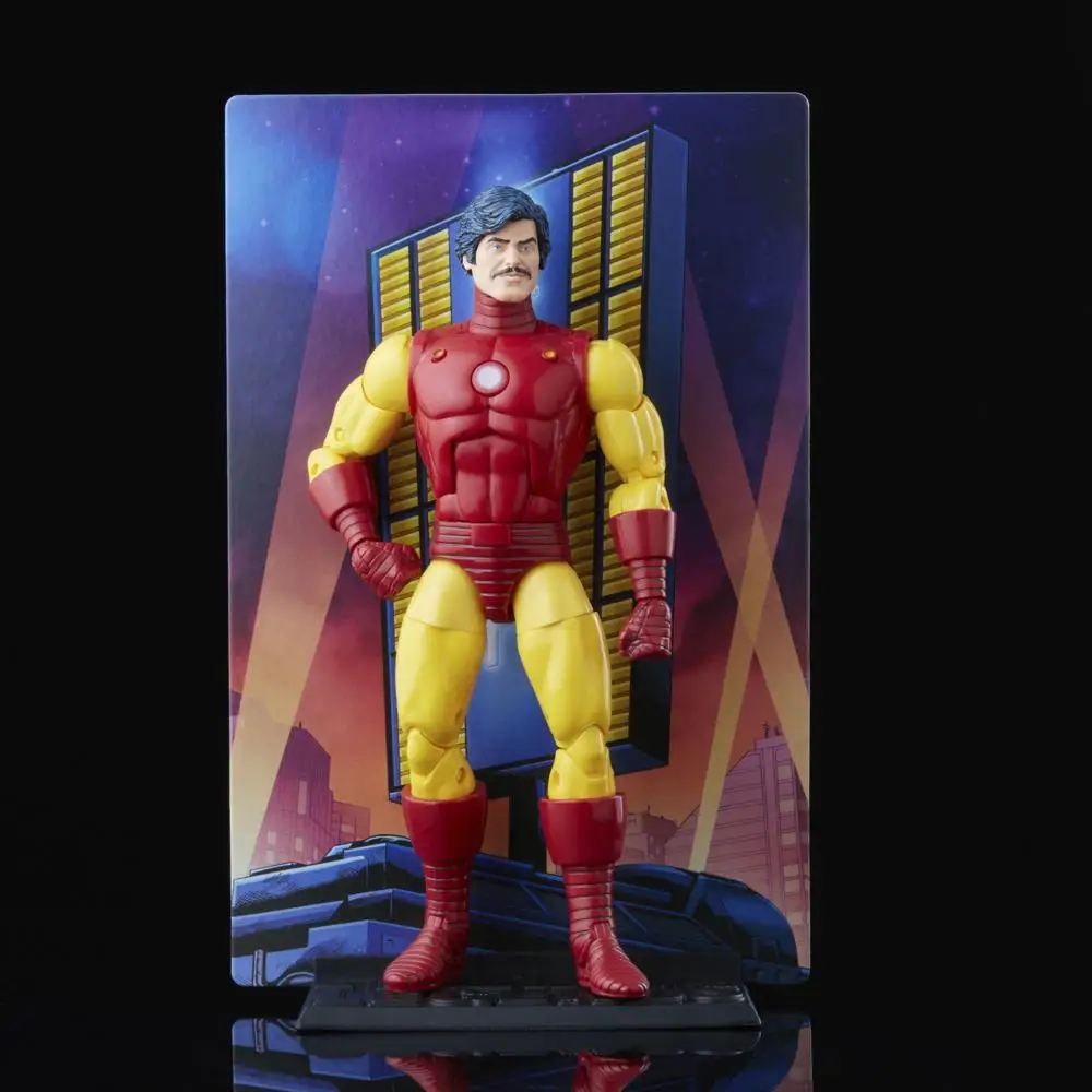 Фото [В наличии] Hasbro Marvel Legends Series 20th Anniversary Iron Man 6-дюймовый масштаб Toybiz Эксклюзивная экшн-фигурка аниме Модель игрушки №5