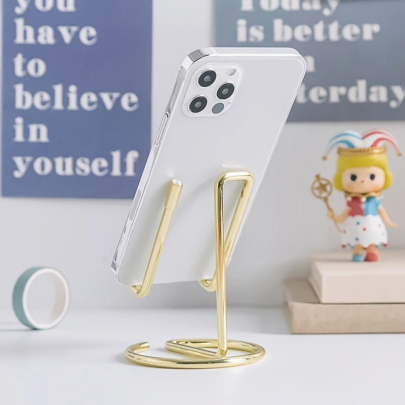 

1 шт., металлическая подставка-держатель для телефона