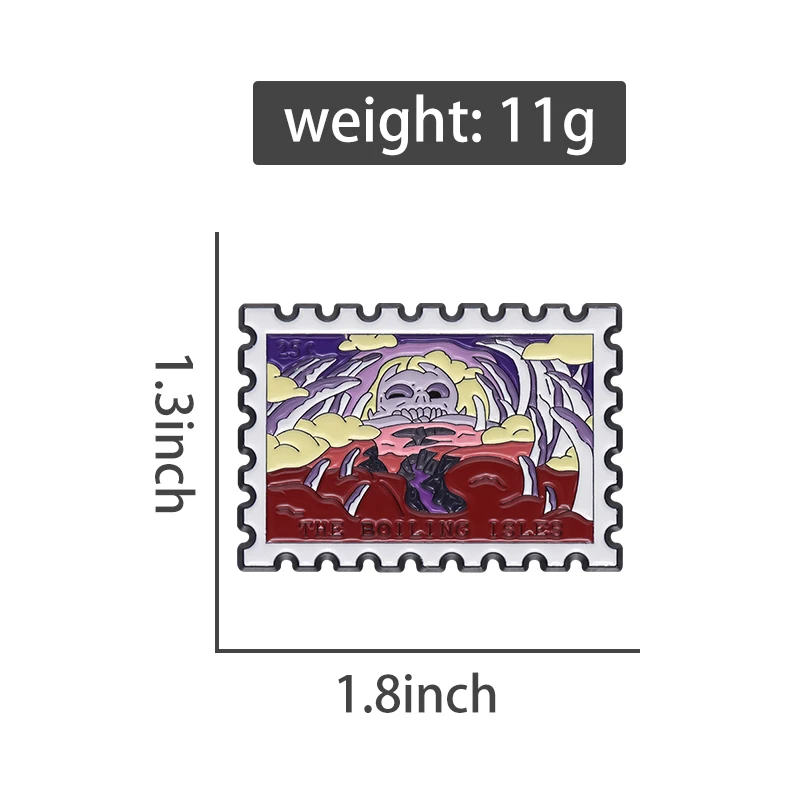 Масляная живопись художественный дизайн штамп Закладка эмалированные булавки
