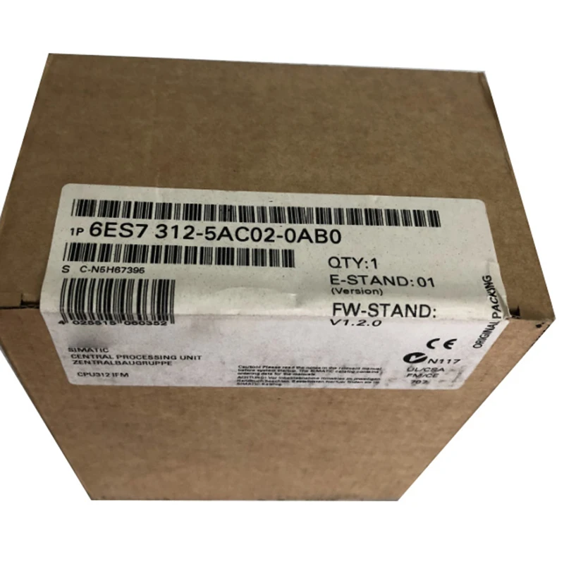 

Новый оригинальный 6ES7 312-5AC02-0AB0 6ES7312-5AC02-0AB0 спот