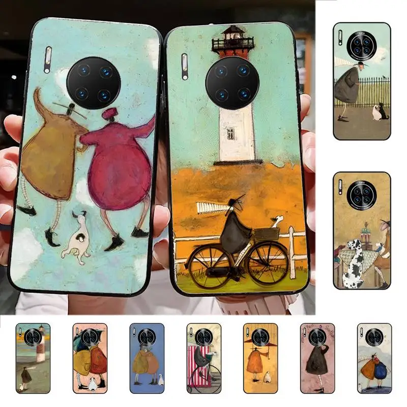 

Sam Toft Phone Case for Huawei Mate 20 10 9 40 30 lite pro X Nova 2 3i 7se
