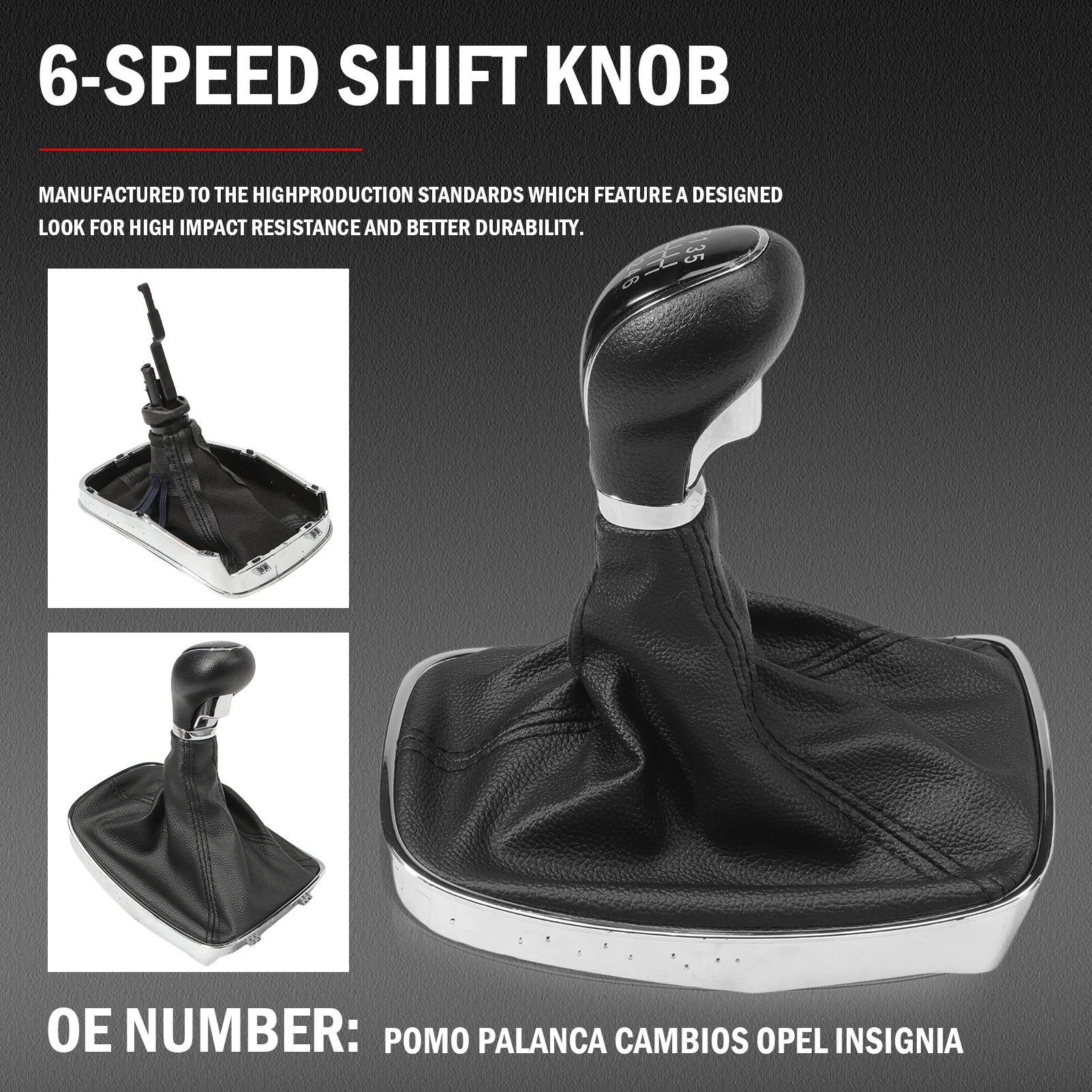 

6-скоростная ручка переключения передач ручной коробки передач для Opel Insignia 2003-2017