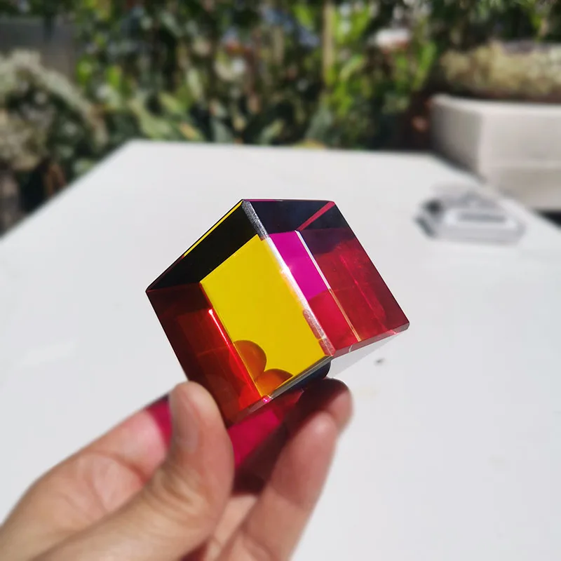 1 шт. Хрустальный волшебный шестигранный призматический куб украшения Ловец