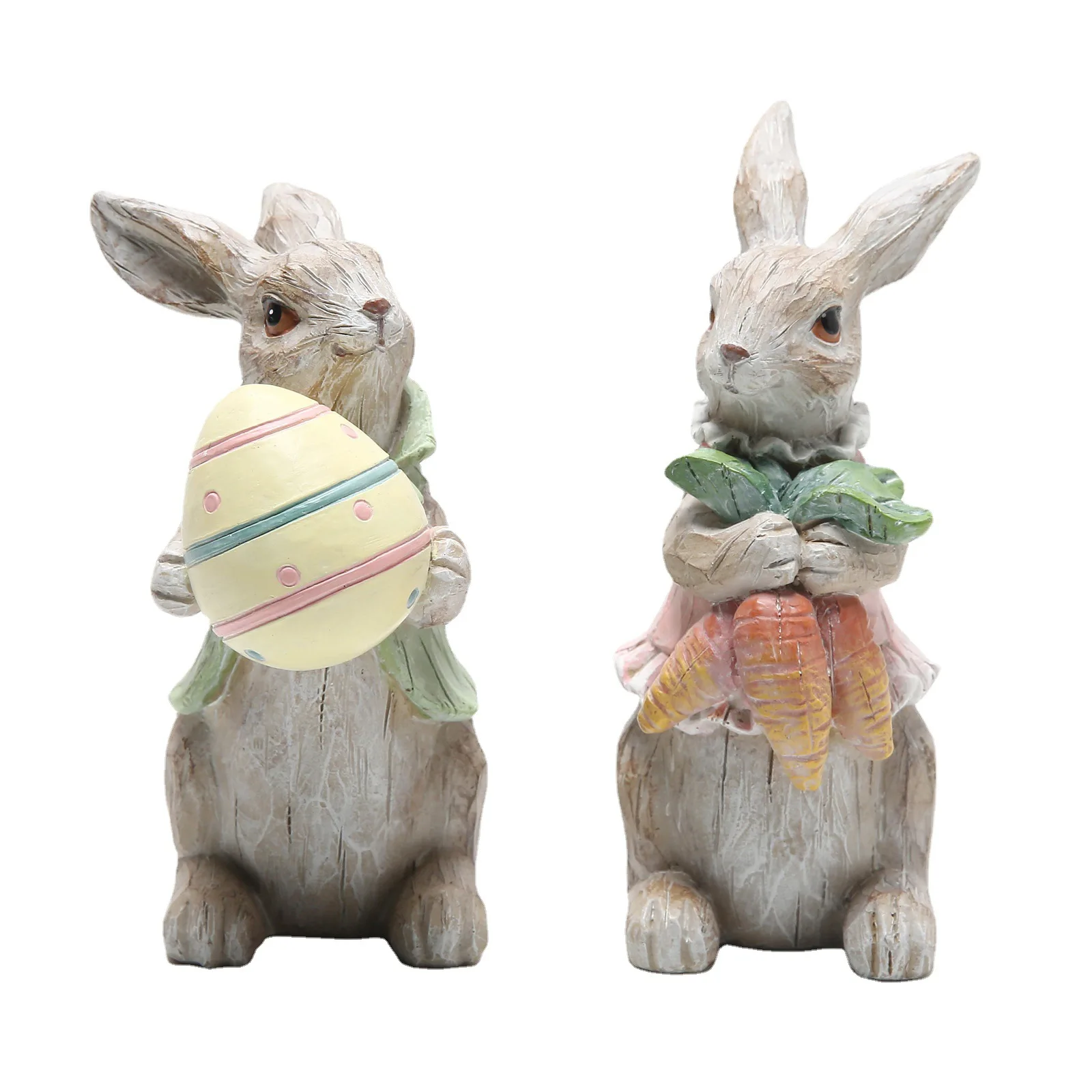 

Easter Bunny Ornament Home Desktop Resin Craft Ornament Garden Ornament