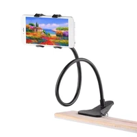 new 360 rotating flexible long arm cell phone holder stand lazy bed desktop tablet car selfie mount bracket for iphone 6