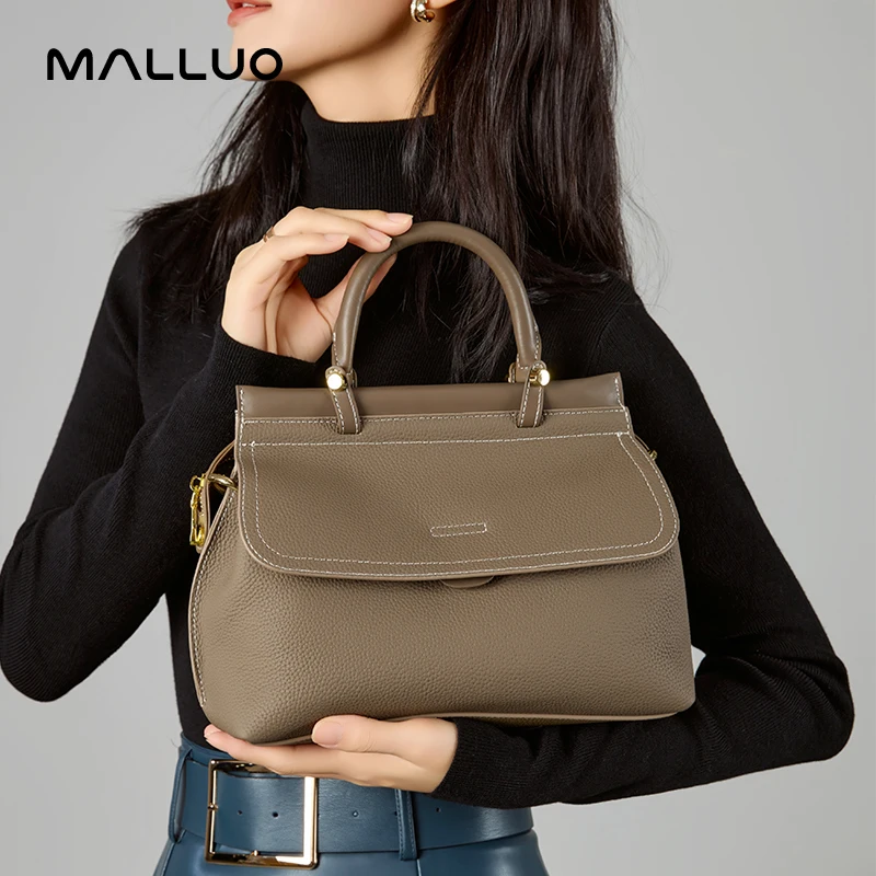 Повседневная сумка через плечо из воловьей кожи для женщин дорожная сумочка