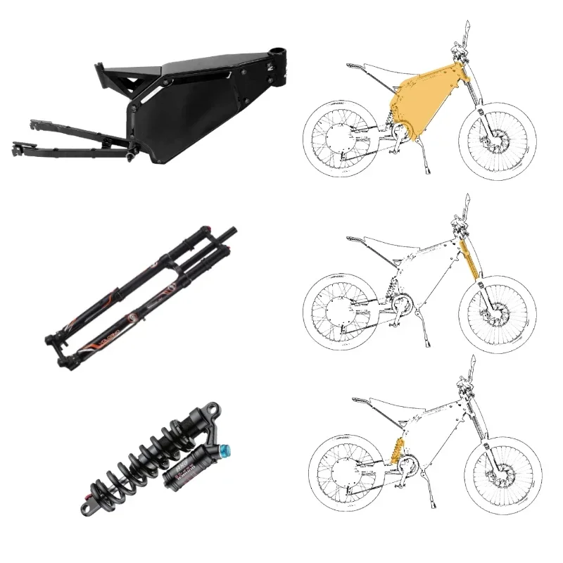 

Wholesale Price Electric Fat Ebike Mountain Bike Enduro Bike Frame