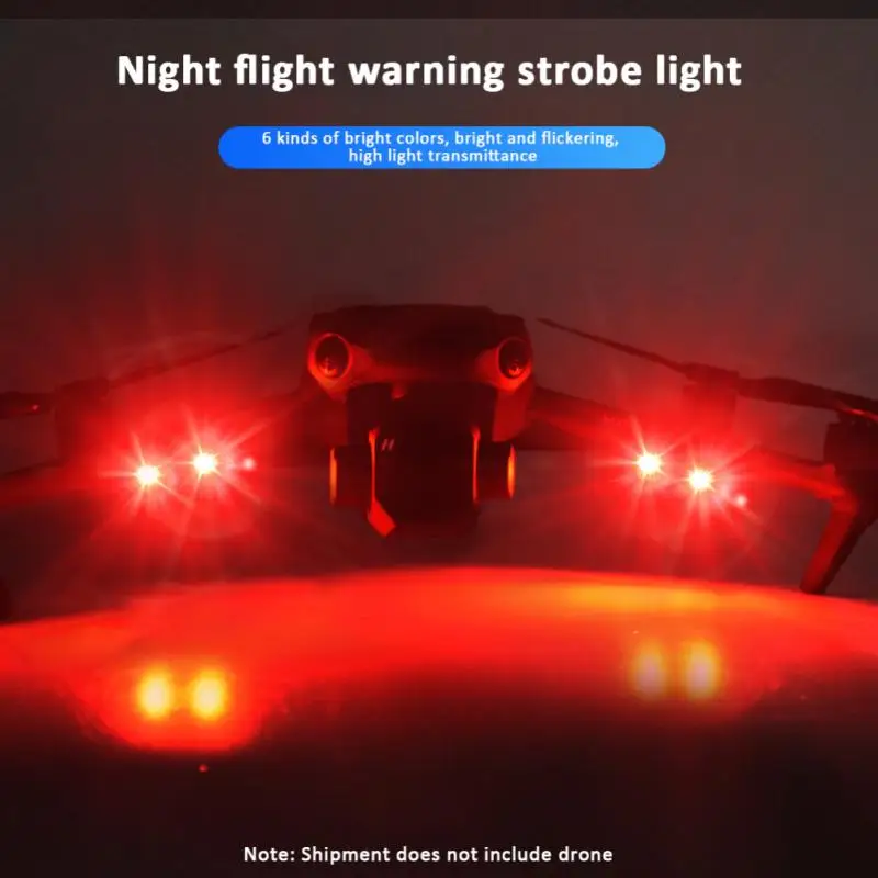 

Motorcycle Flashing Tail Light LED Strobe Rear Light For Motorbike Bicycle Drone Night Flight Strobe Lamp USB Charging 6 Colors