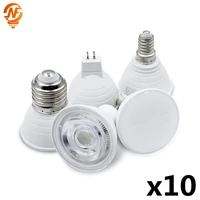 10pcslot e27 led e14 lamp mr16 spotlight bulb 6w spot light bulb 220v 2835smd lampara led bombilla gu10 led ampul home lighting