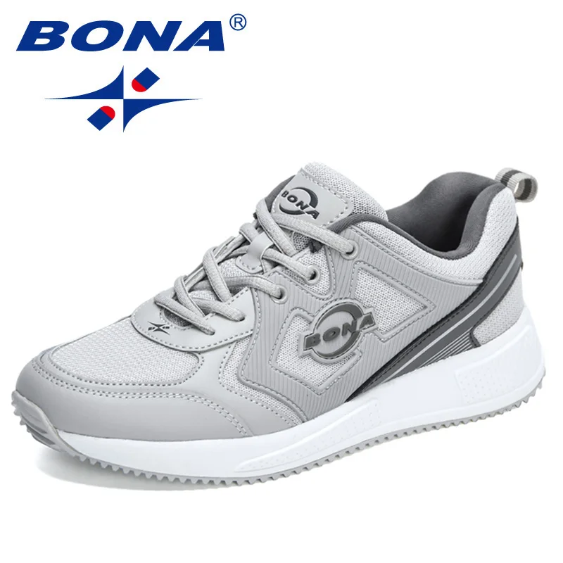 BONA 2022 New Designers Casual Shoes Men Sneakers Outdoor Walking Shoes Man Loafers Comfortable Shoes Leisure Shoes Mansculino