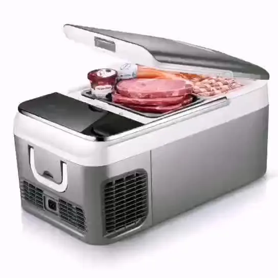 

52L Car refrigerator DC12v 24v AC100v to 240v with adapter S52 Portable car fridge also can use at home