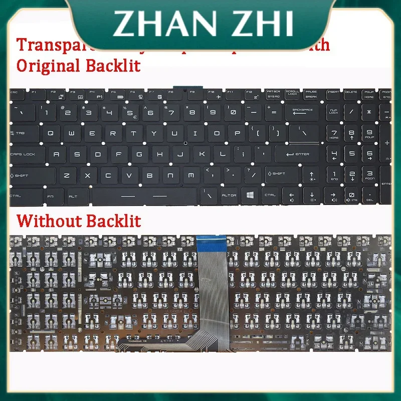 Новая клавиатура для ноутбука MSI MS-17C5 MS-17C1 MS-16K5 MS-17B7 MS-16P1 MS-16P5 GE63 GP75 GE73 GP73 7RC 7RD GE73VR 7RE