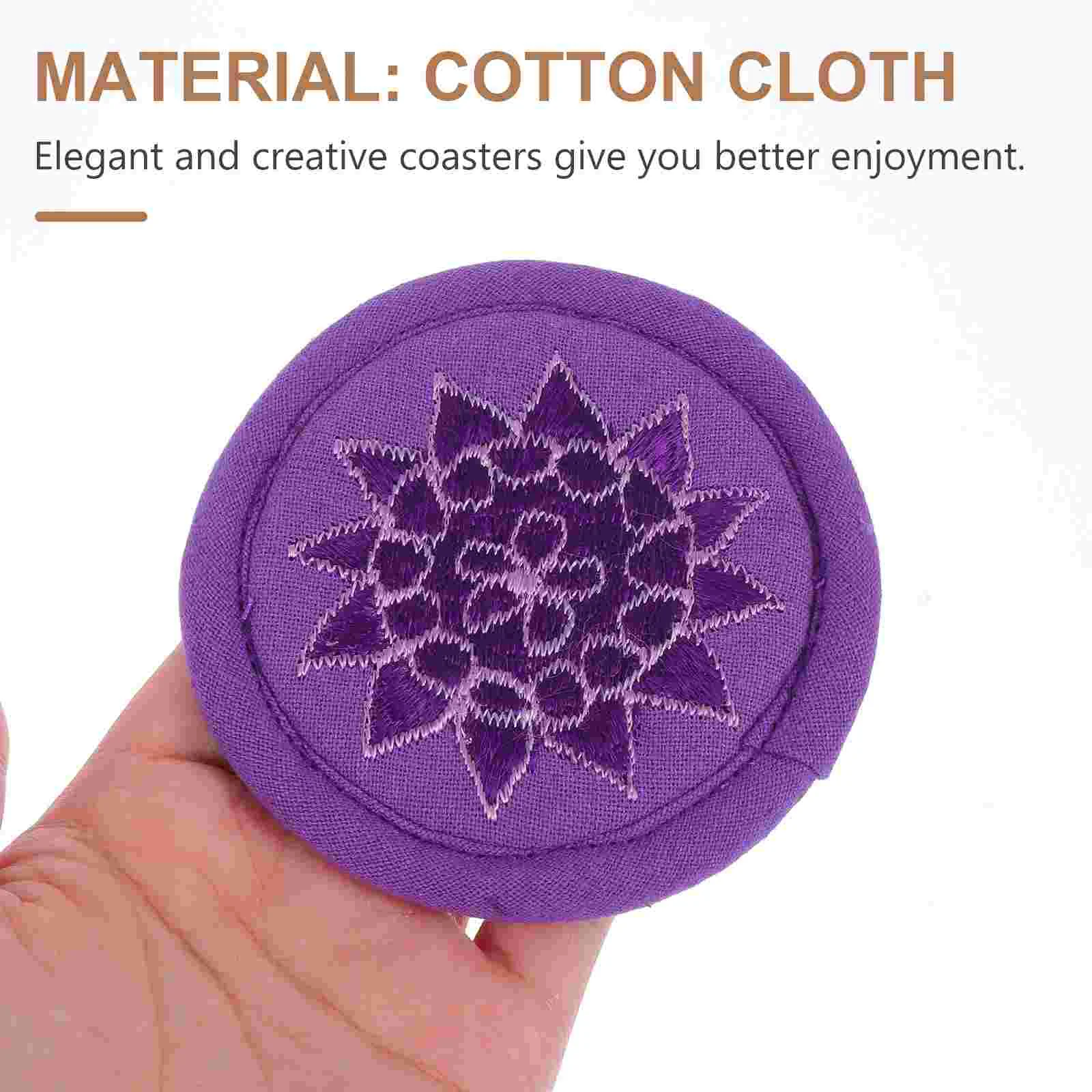 

1Pc Embroidery Singing Bowl Mat Tibetan Craft Decoration for Hall