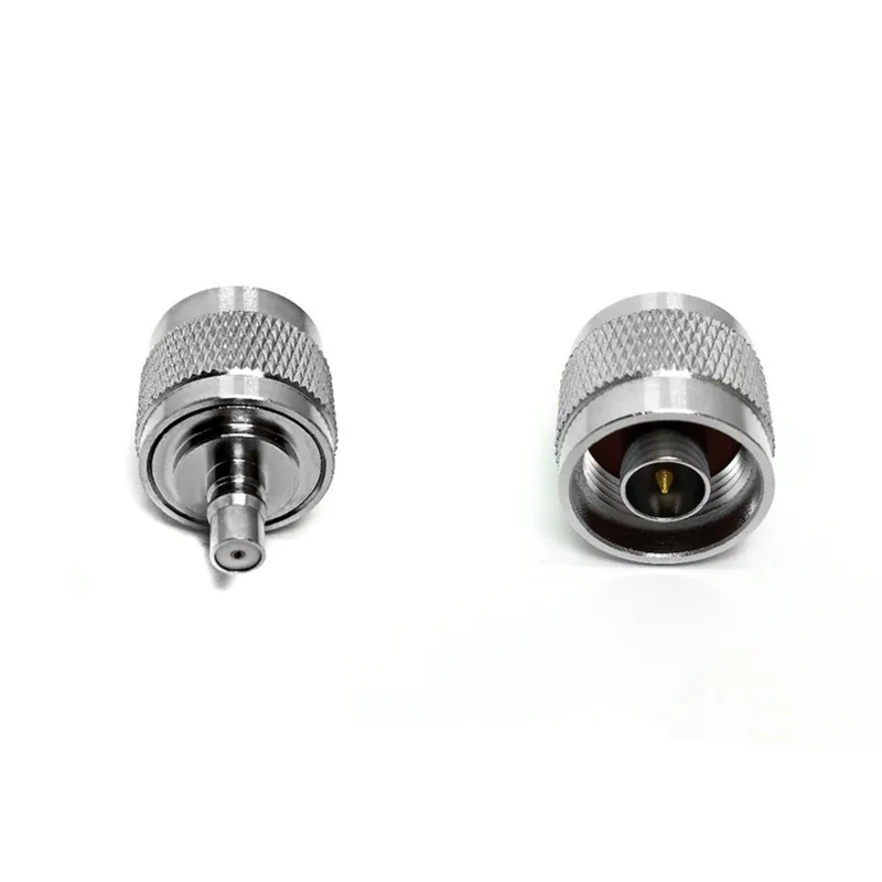 

1PCS QMA to N type male to QMA female coaxial high-frequency adapter all copper RF connector