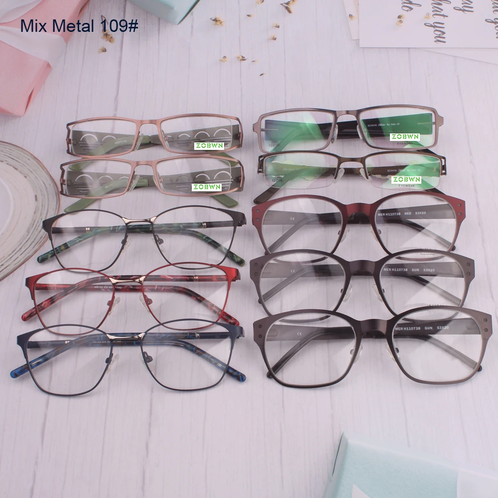 Baboom shape galsses women vintage glasses men optical fake full frame Classic half for reading myopia presbyopia far sight near