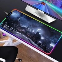 dark souls led light mousepad rgb keyboard cover desk mat colorful surface mouse pad waterproof multi size world computer gamer