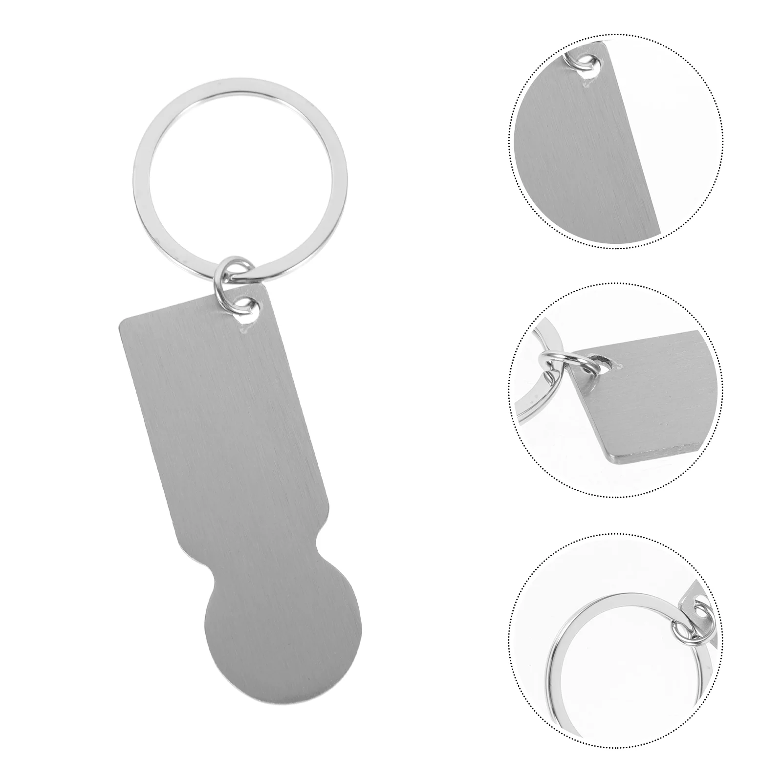 

Trolley Key Shopping Token Cart Keychainholder Tokens Keyring Compact Charms Grocery Supermarket Metal Ring Unlock Release