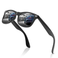 retro classic handcrafted sun glasses polarized mirror sunglasses custom made myopia minus prescription lens 1to 6