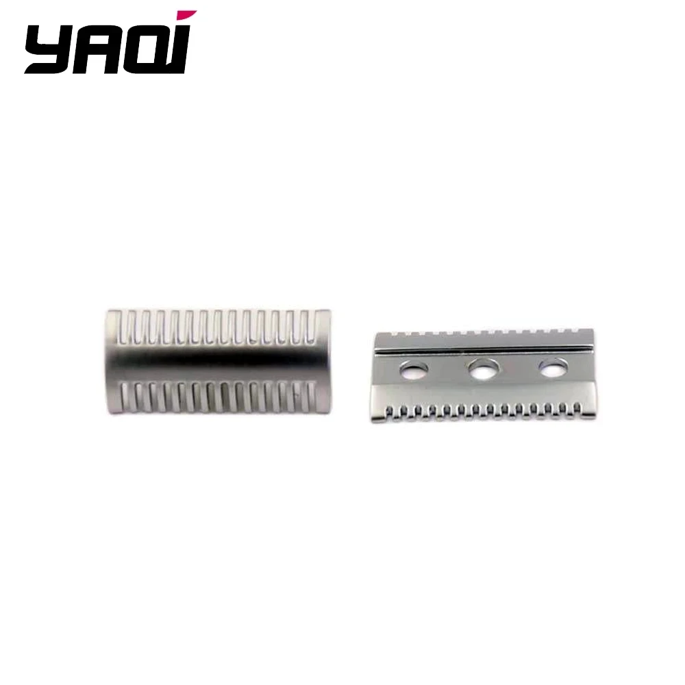 

YAQI Matte Chrome Color Mellon Double Edge Men Safety Razor Head for Shaving Razors