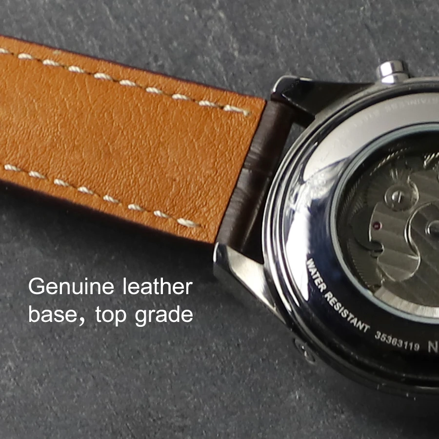 Calfskin Watch Band for Longines Masters Collection Watch Strap Belt Bracelet Cowhide Leather 13 14 15 18 19 20 21 22mm Strap L3