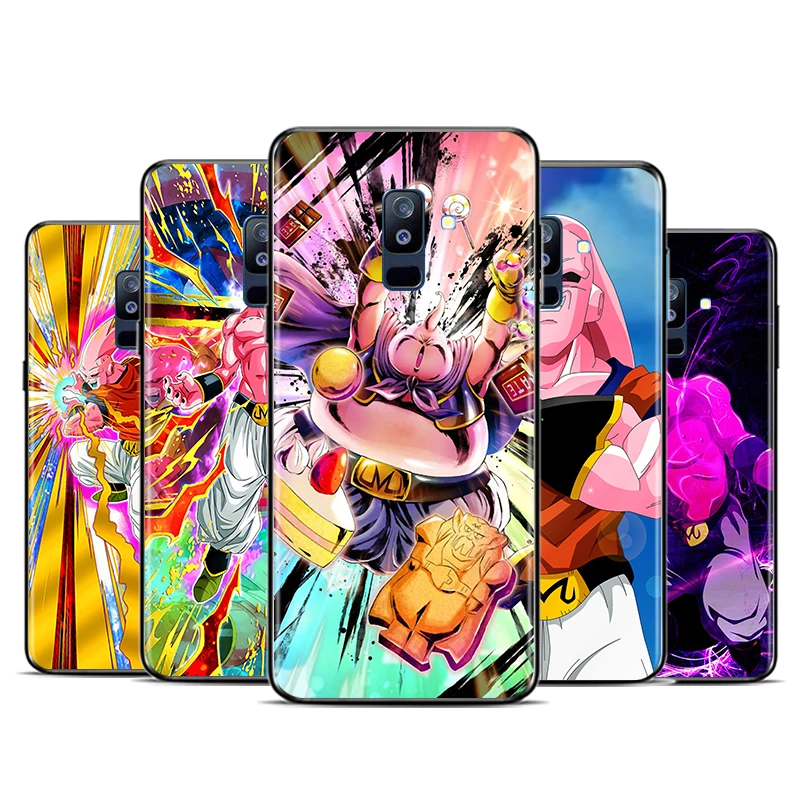 

Dragon Ball villain Demon Puu For Samsung Galaxy A9 A8 Star A750 A7 A6 A5 A3 Plus 2018 2017 2016 Bright Black Phone Case