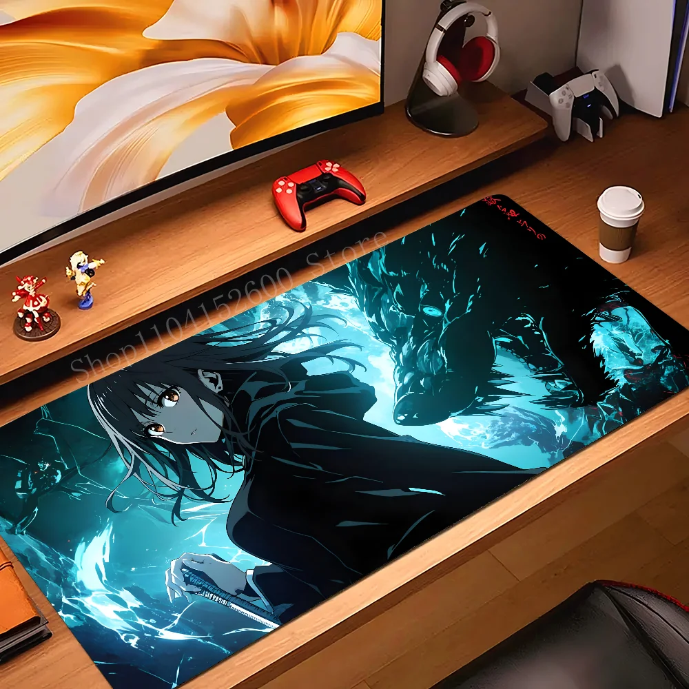The Eminence In Shadow Anime Mousepad Mouse Mat Desk With Pad Gaming Accessories Prime XXL Keyboard Padding