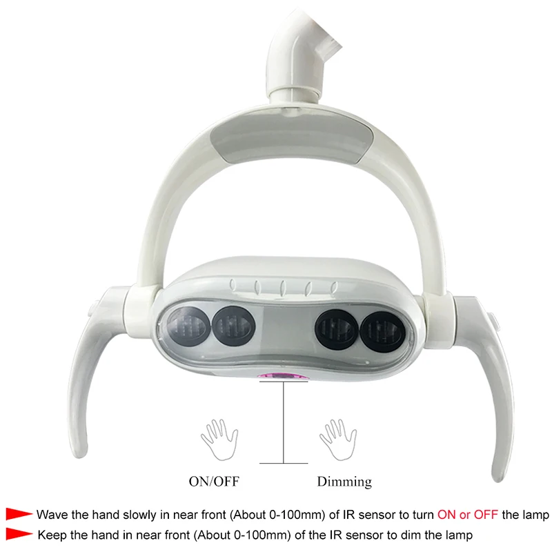 

Dental Dentisty Dental Operation Lamp Induction Sensor Oral 4 LED Lamp Sensitive Lights For Dental Unit Chair Teeth Whitening