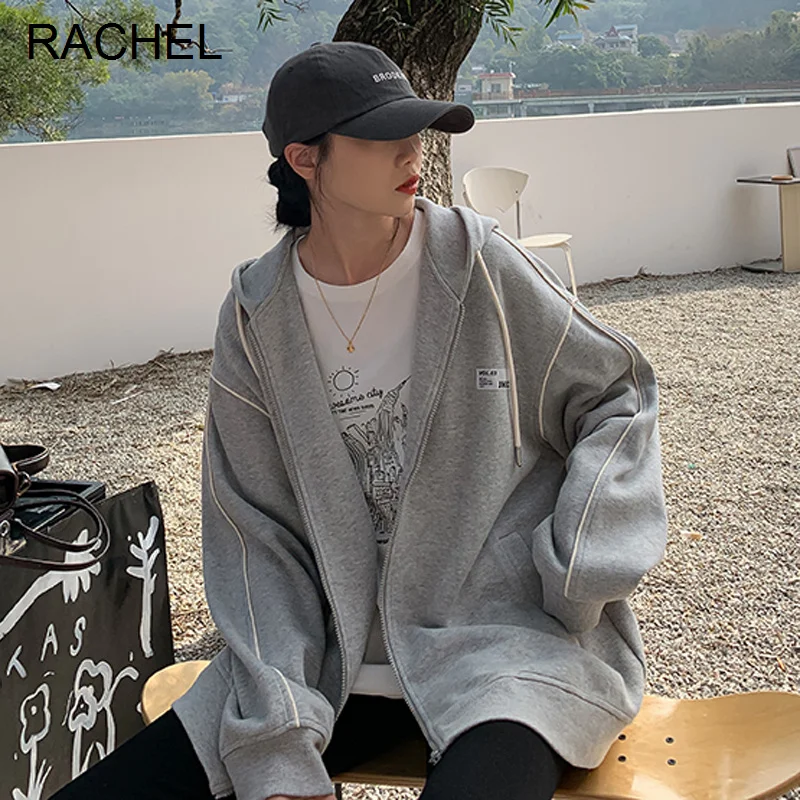 

Женский тонкий свитер с капюшоном, кардиган на молнии