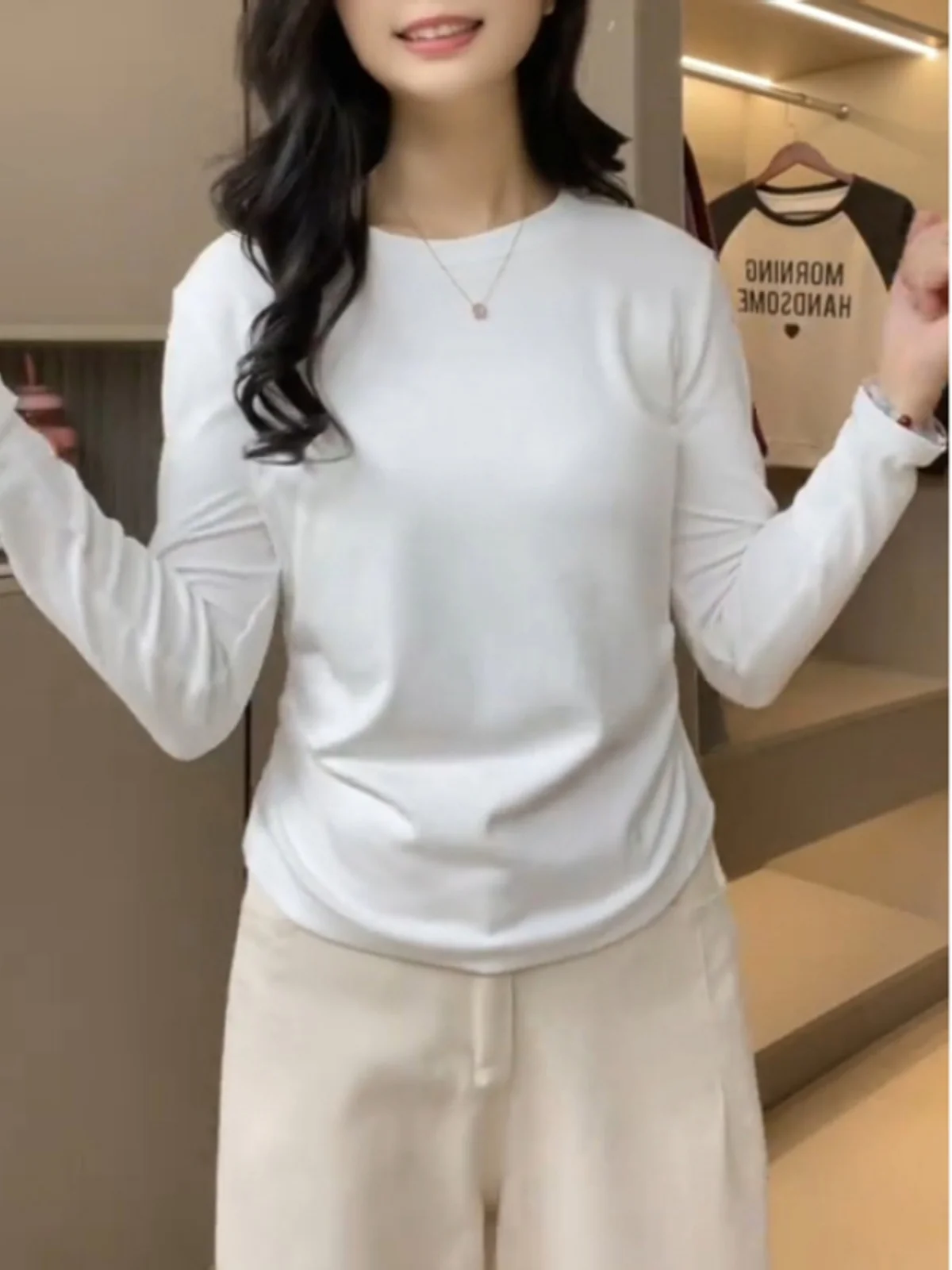 Женская одежда больших размеров 2024 осенняя новая рубашка для похудения с